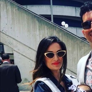 Quay gold -Alissa Violet Boss sunglasses